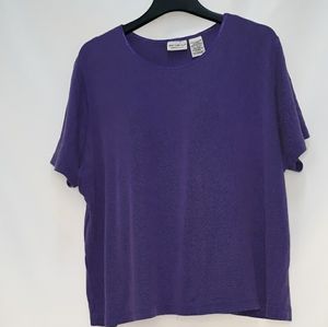Purple women's top